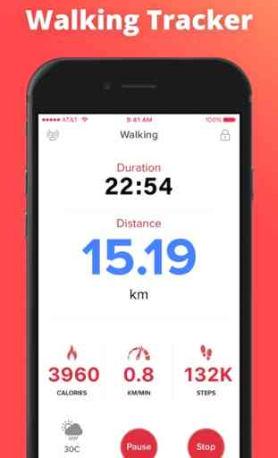 Walk-ing tracker: Track my run 1