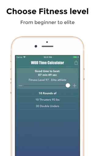 WOD Time Calculator 4