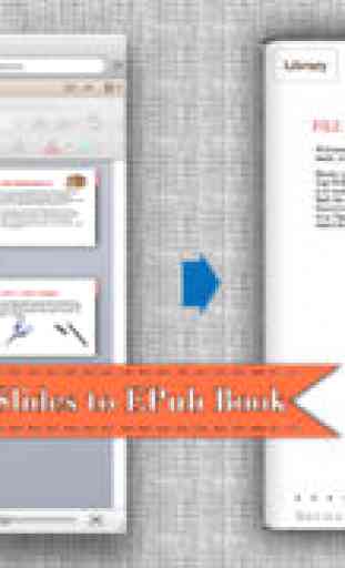 PPT2Book - Convert slides (ppt & pptx, PowerPoint document) to iBook epub book 1