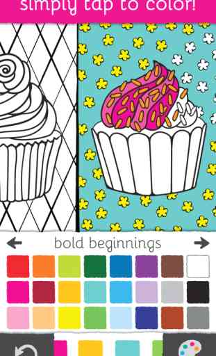 PrismaJoy Coloring Book for Adults - Color and Art Therapy for Grown Ups to Paint a Relaxing Pattern 1