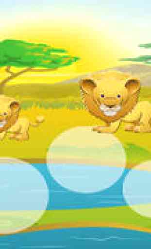Safari animals game for children age 2-5: Train your skills for kindergarten, preschool or nursery school! 4