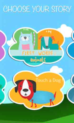 Small Stories for Kids - Short Tales Interactive Children's Books: First Words, Colors and Numbers 3
