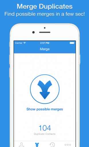 Smart Merge - Duplicate Contacts Cleanup for AddressBook Gmail Facebook & Google contacts 2