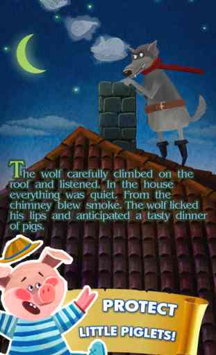 Three Little Pigs and Big Bad Wolf -The Library of Classic Bedtime Stories for Kids 3
