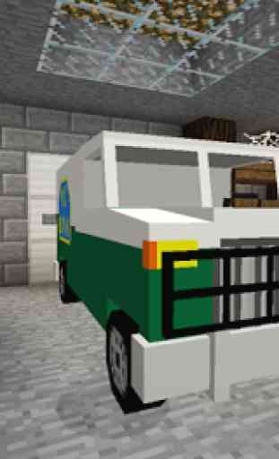 Car MOD For Minecraft PE 3