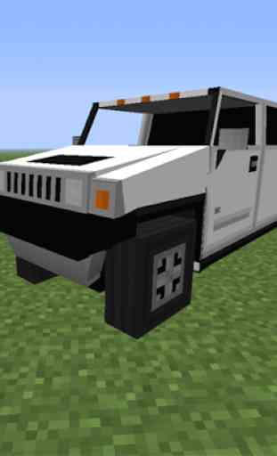 Car MOD For Minecraft PE 4