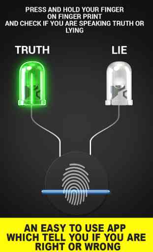 Finger Lie Detector prank App 2