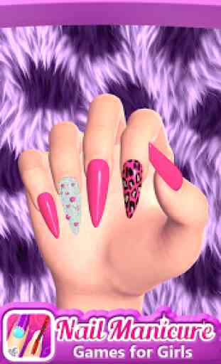 Nail Manicure Games for Girls 3