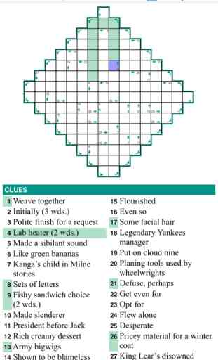 Puzzazz Crossword, Cryptic, Logic & Other Puzzles 4