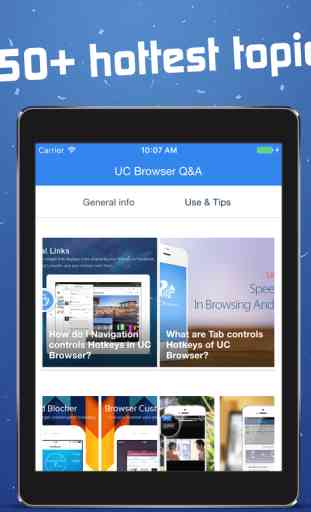 Q&A for UC Browser 3