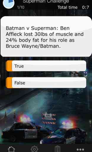 Quiz Game App for Batman and Superman 2