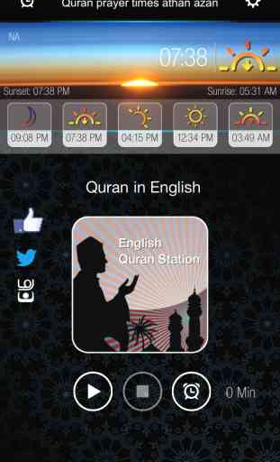 Quran prayer times athan azan 1