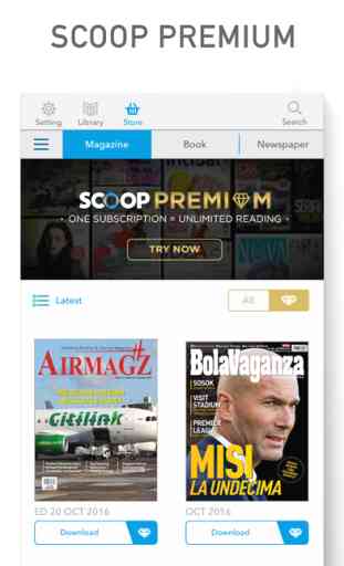 SCOOP - Magazine, Book and Newspaper Reader 1
