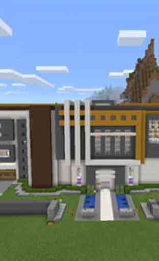 Super Mansion map for MCPE 3