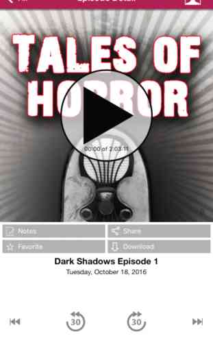 Tales of Horror - Old Time Radio App 3