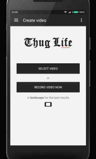 Thuglife Video Maker 1