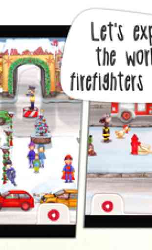 Tiny Firefighters: Police & Firefighters for Kids 1