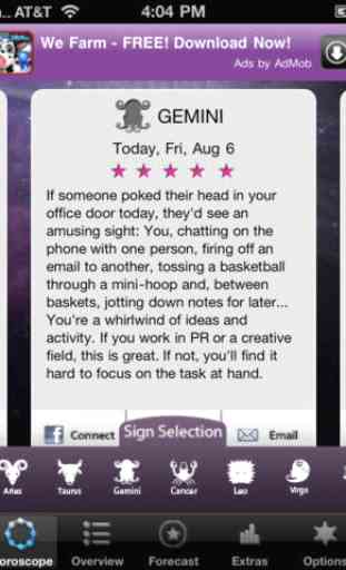 Today's Horoscope by Kelli Fox 3