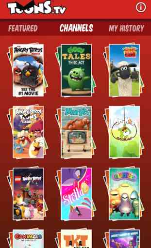 ToonsTV: Angry Birds video app 2