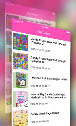 Tutorial for Candy Crush Saga game 1