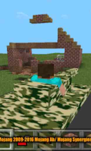 War Tank Mod for Minecraft PE 2