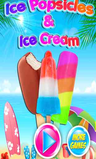 Ice Cream Popsicles Games - Frozen Soft Serve & Ice Cream Truck Desserts 1
