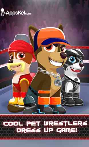 Immortal Pups Wrestle Dress Up Mania – Pro Wrestling Dogs Games for Free 1