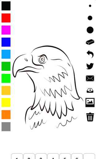 Independence Day Coloring Book for Children: Learn to draw and color icons of the United States of America 3