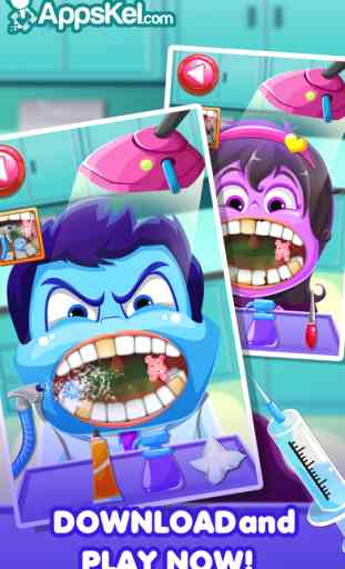 Inside Little Nick's Dentist Office – Crazy Tooth Story Games Free 3