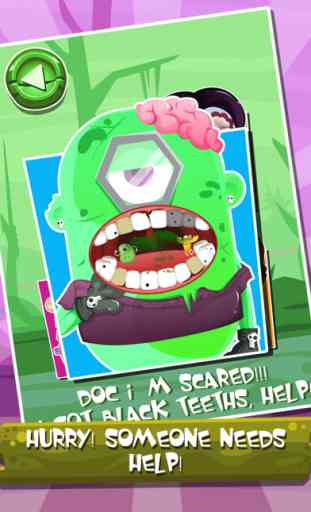 Inside Monster Nick's Halloween Dentist – Teeth Games for Minion Free 1