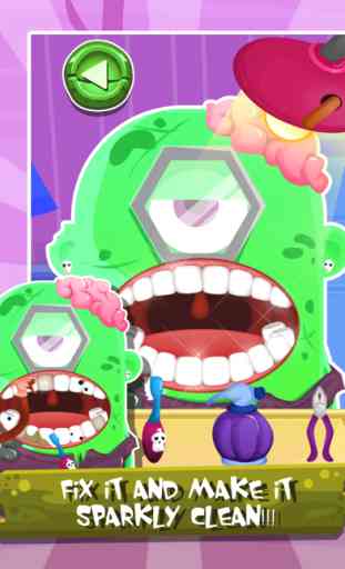 Inside Monster Nick's Halloween Dentist – Teeth Games for Minion Free 3