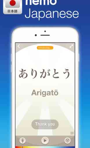Japanese by Nemo – Free Language Learning App for iPhone and iPad 1