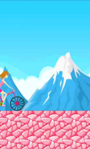 Biker Girl Hill Climb Cycling 3