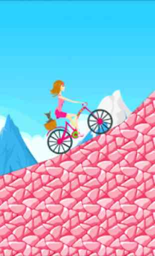 Biker Girl Hill Climb Cycling 4