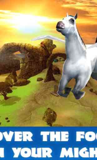 Flying Pegasus Simulator 3D 2