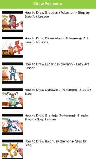 How To Draw Pokemon Step By Step Easy 1