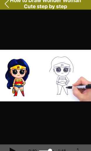 How to Draw Super Heroes Cute and Easy 1