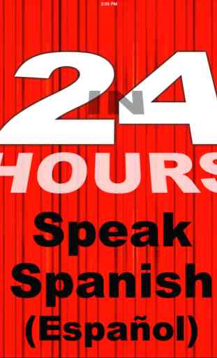 In 24 Hours Learn to Speak Spanish 4