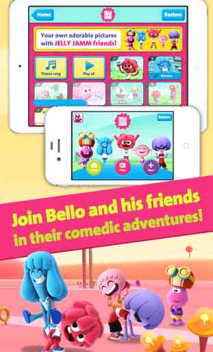 Jelly Jamm 1 - Watch Videos and play Games for Kids 3
