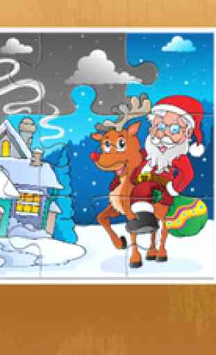 Jigsaw Puzzles Santa Claus - Games for Toddlers and kids 1