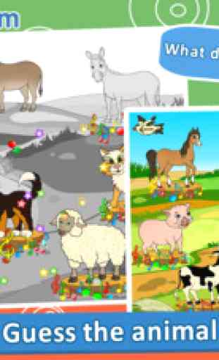 Joyful Animals for Kids - children education game - All Rounds 4