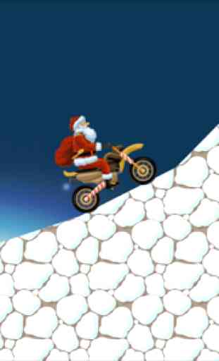 Santa Motorcycle Hill Climb 4