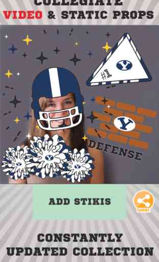 BYU Cougars Animated Stickers 2