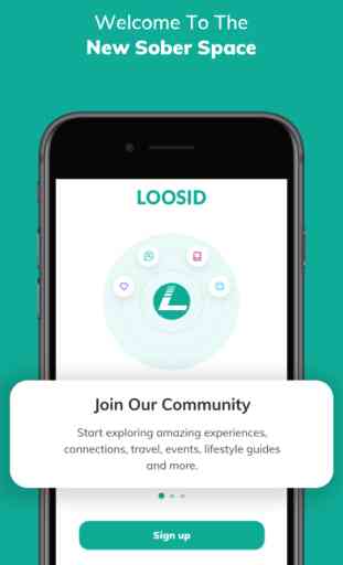 LOOSID - Sober Social Network 1
