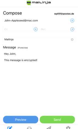 Mailinja - Secure Email 3
