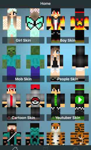 New Skins for Minecraft PE and PC 1