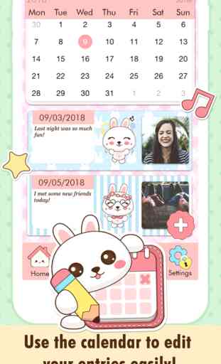 Niki: Cute Diary App 3