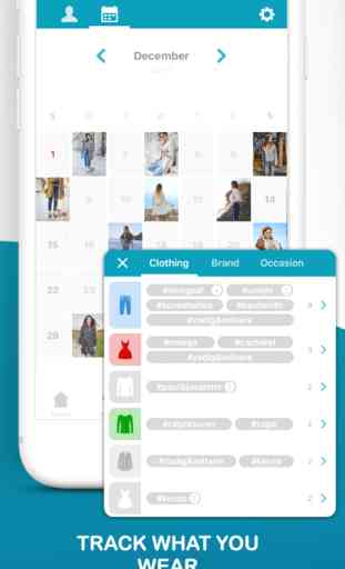 Outfit planner, Virtual closet 2