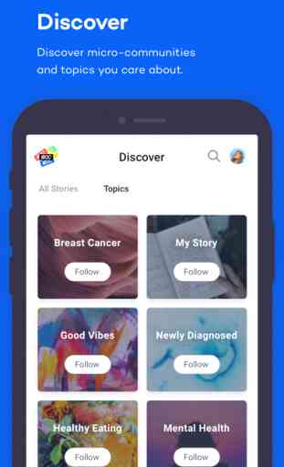 War On Cancer: Social App 4