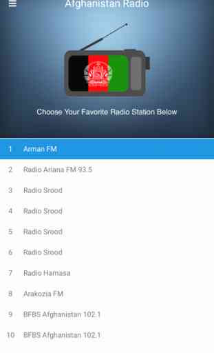 Afghanistan Radio: Afghan FM 1